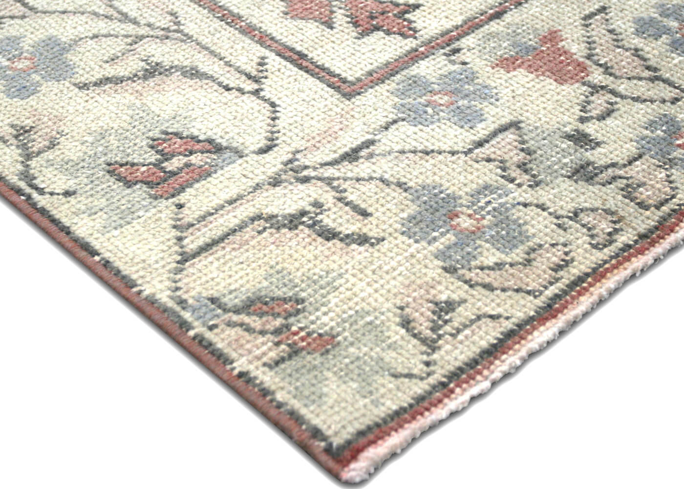 Vintage Turkish Oushak Rug - 4'2" x 7'5" - 150518