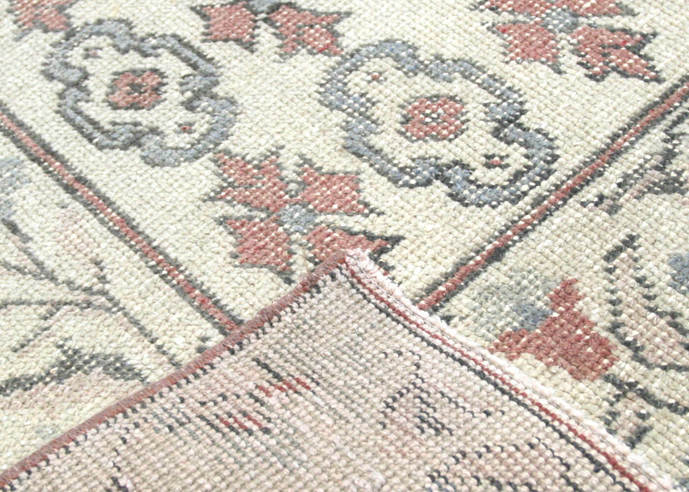 Vintage Turkish Oushak Rug - 4'2" x 7'5" - 150518