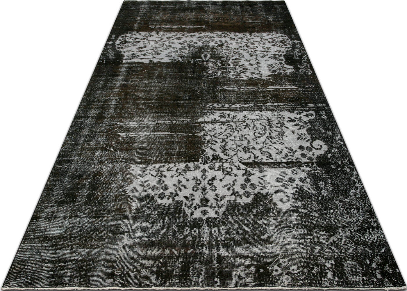 Vintage Turkish OverDyed Rug - 5'4" x 11'1" - 150519