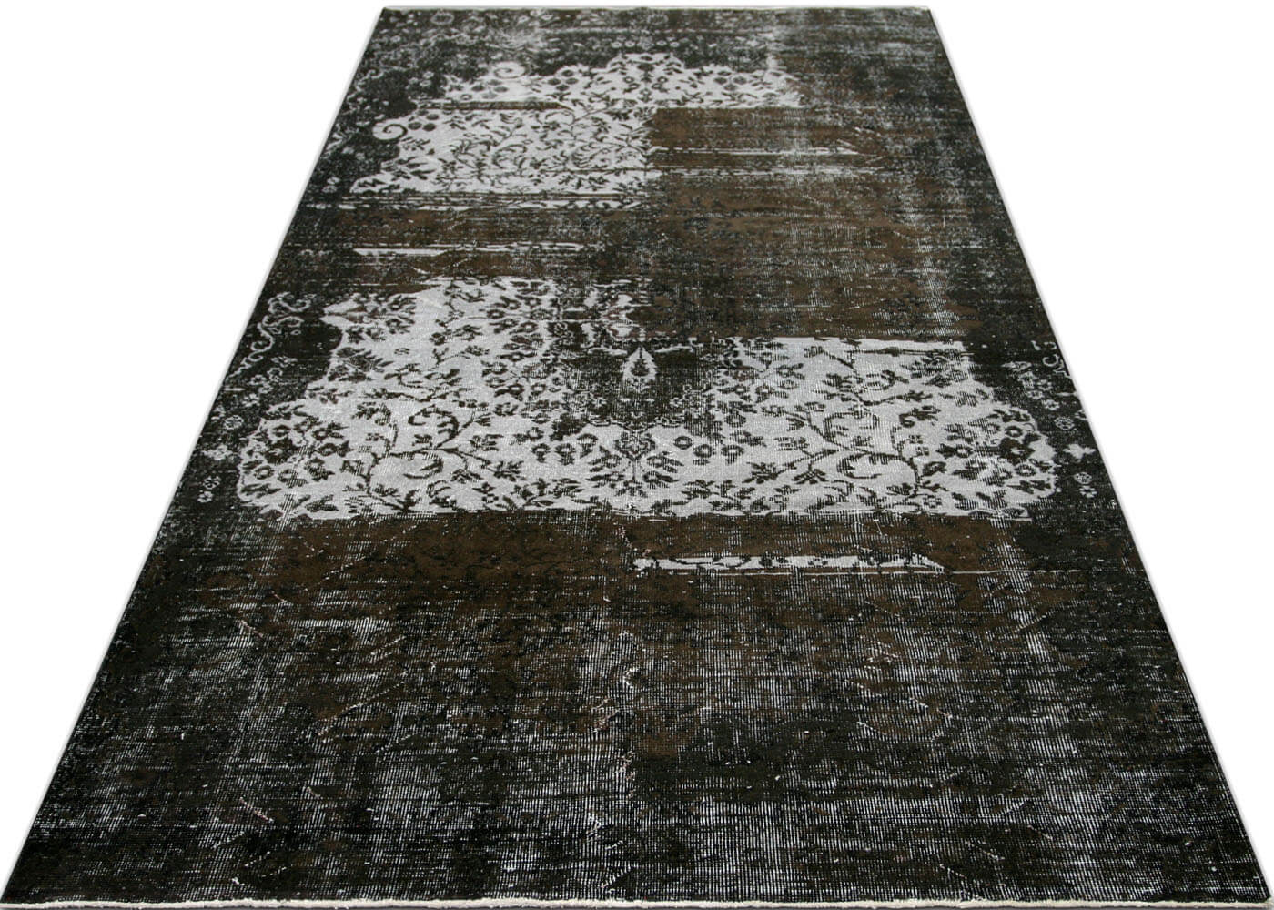 Vintage Turkish OverDyed Rug - 5'4" x 11'1" - 150519