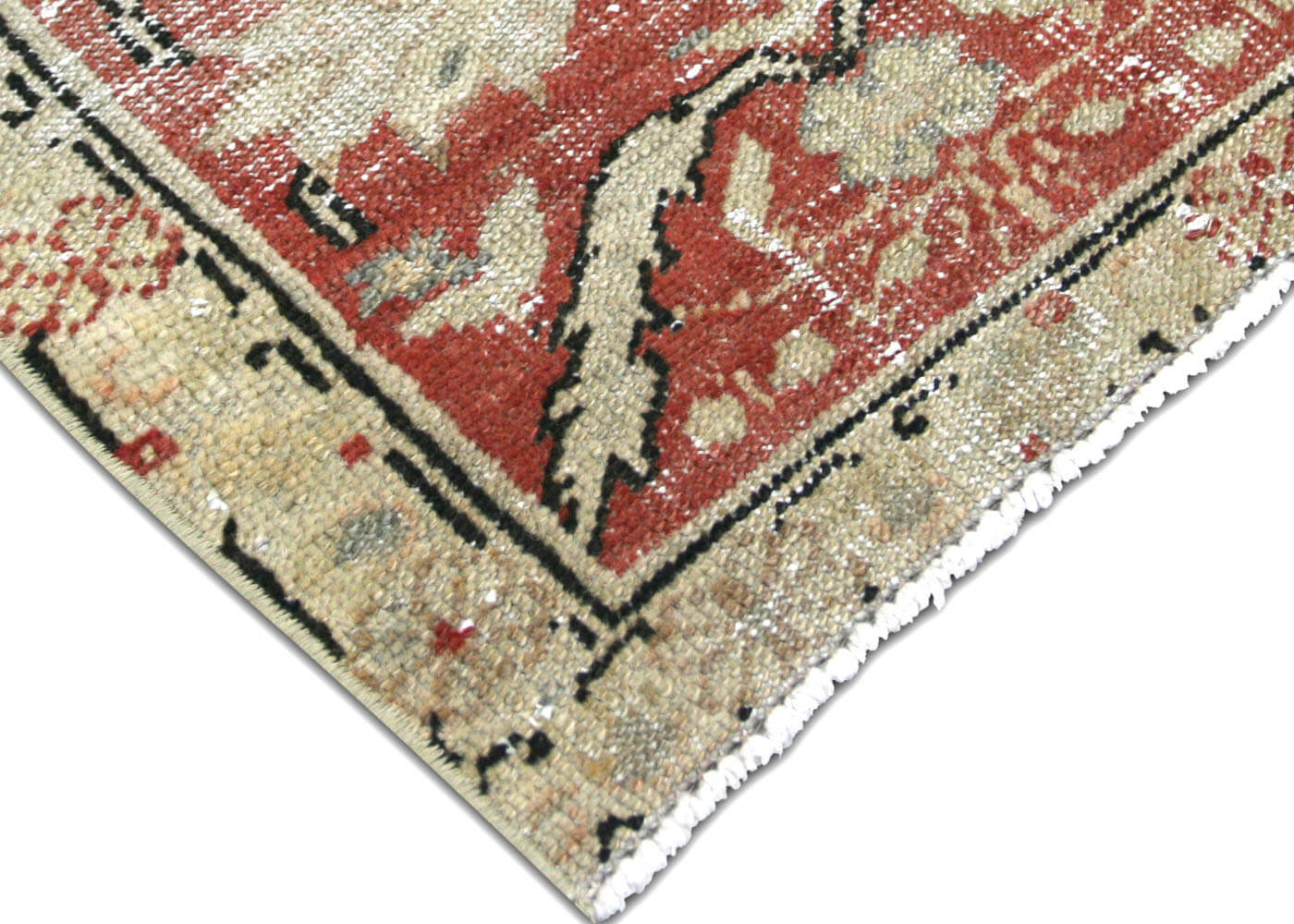 Vintage Turkish Oushak Rug - 4'2" x 6'2" - 150536