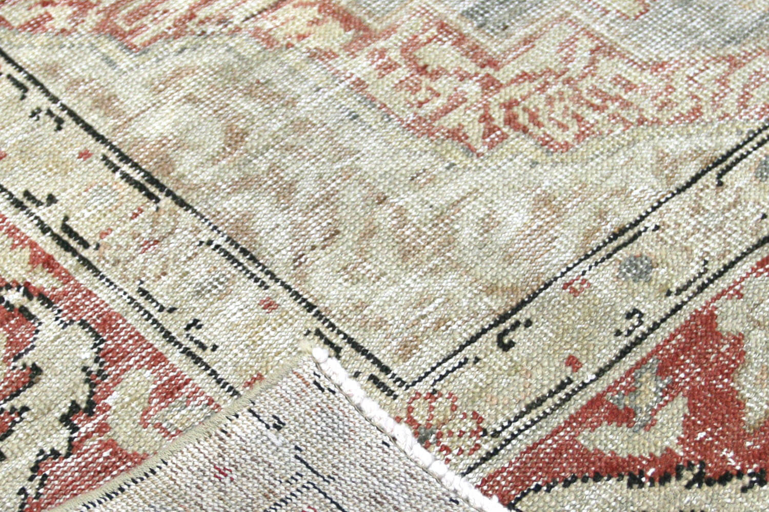 Vintage Turkish Oushak Rug - 4'2" x 6'2" - 150536