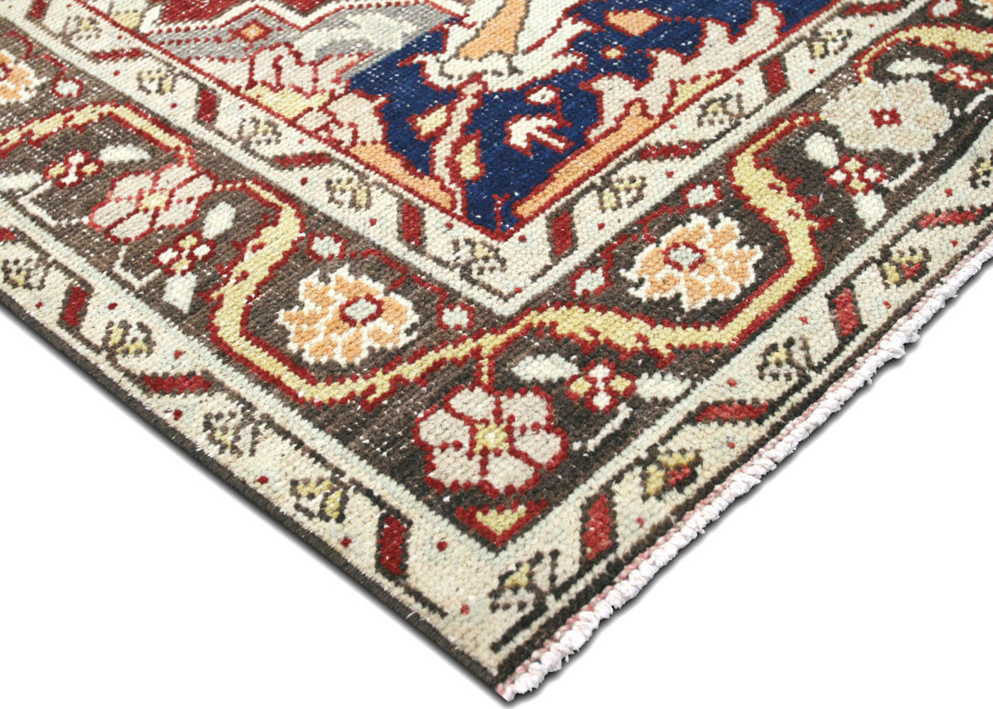 Vintage Turkish Oushak Rug - 4'8" x 7'9" - 150538