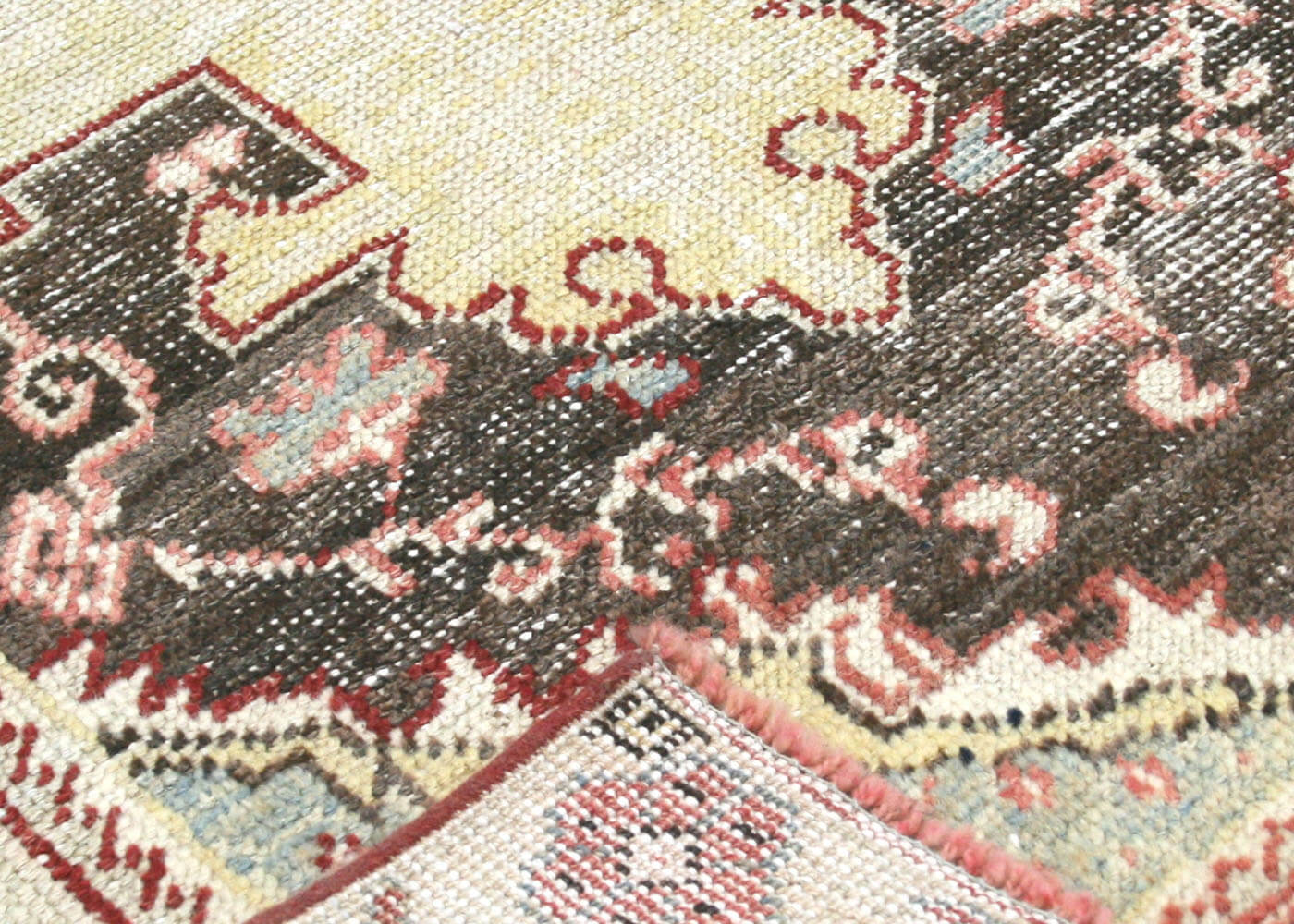 Vintage Turkish Oushak Rug - 4'9" x 7'2" - 150541