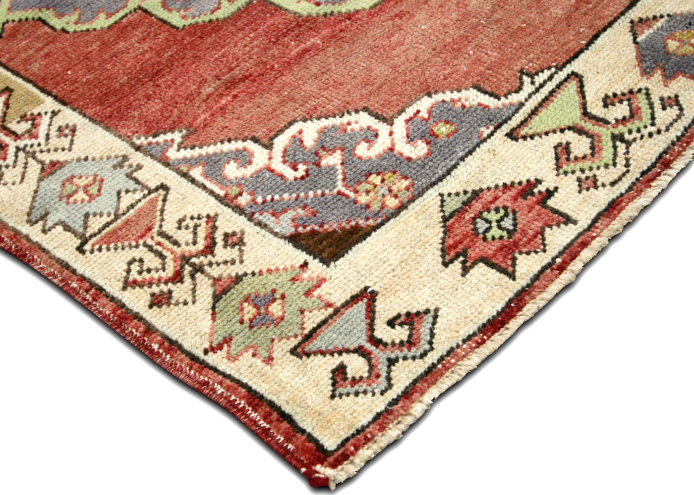 Vintage Turkish Oushak Rug - 3'6" x 4'8" - 150554