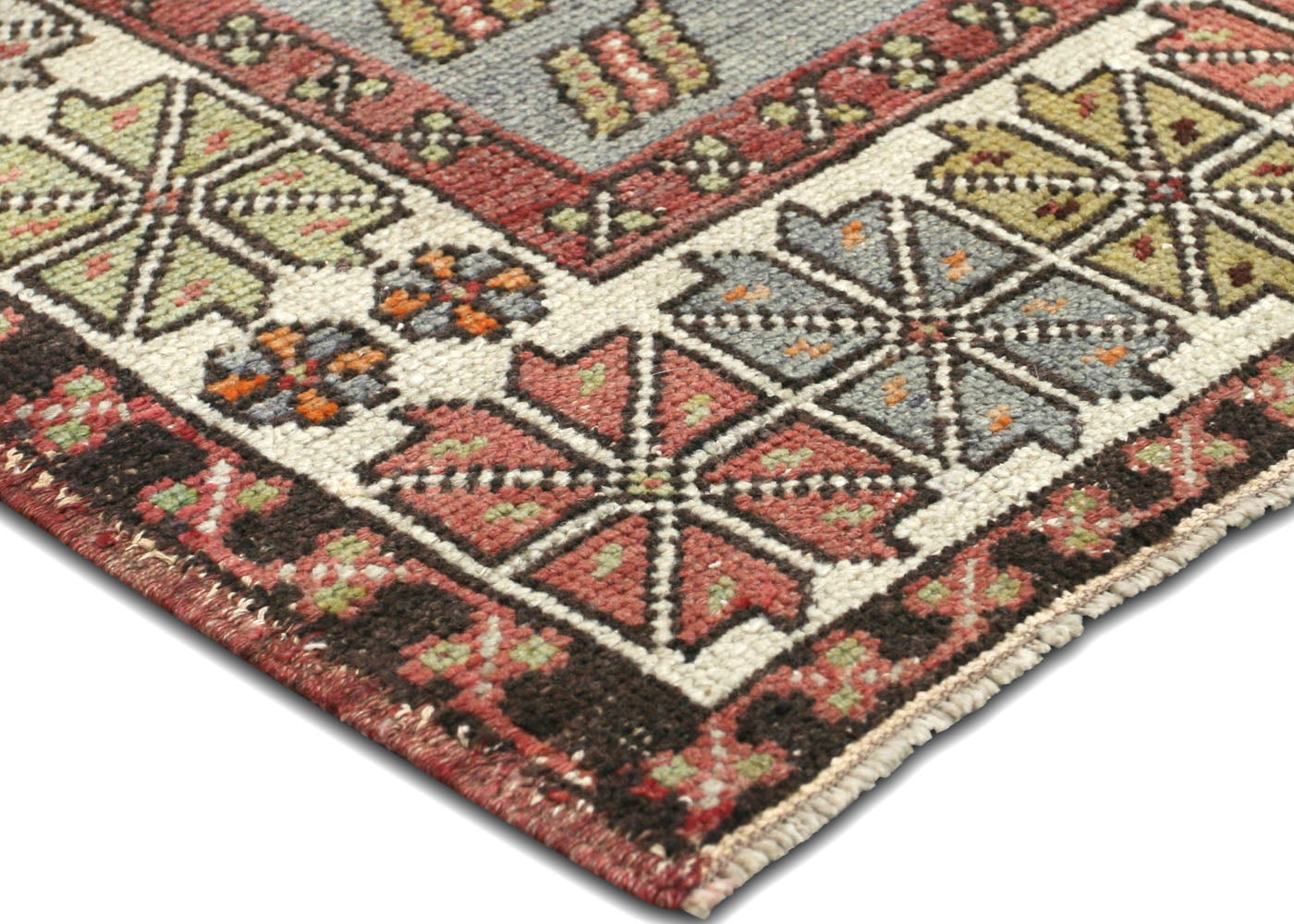 Vintage Turkish Oushak Rug - 3'9" x 5'9" - 150556