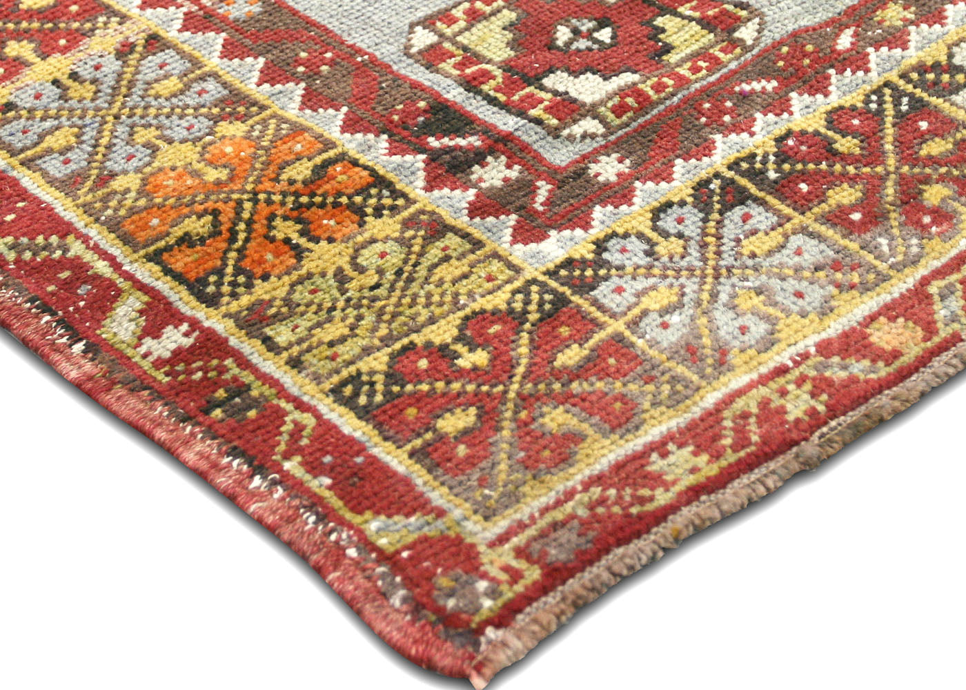 Vintage Turkish Oushak Rug - 3'9" x 5'9" - 150558
