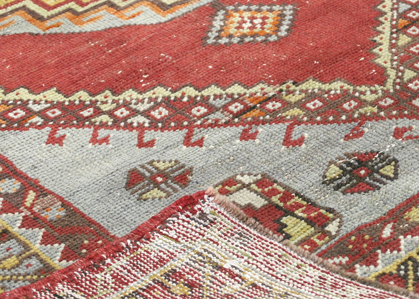 Vintage Turkish Oushak Rug - 3'9" x 5'9" - 150558