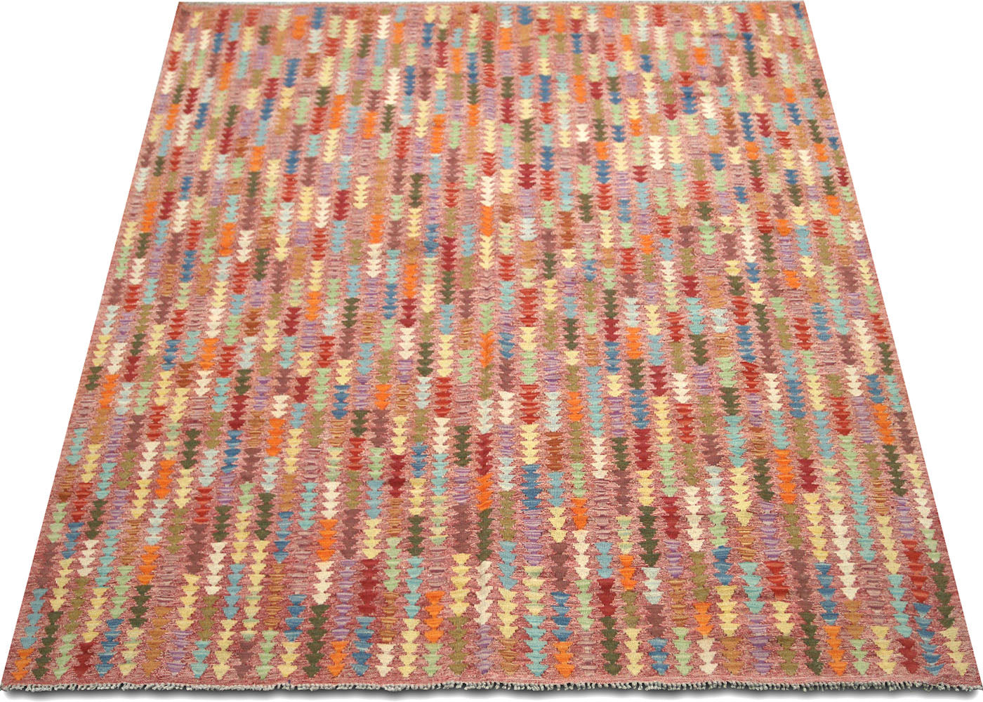 Vintage Afghan Maimana Kilim - 7'2" x 9'6" - 150600