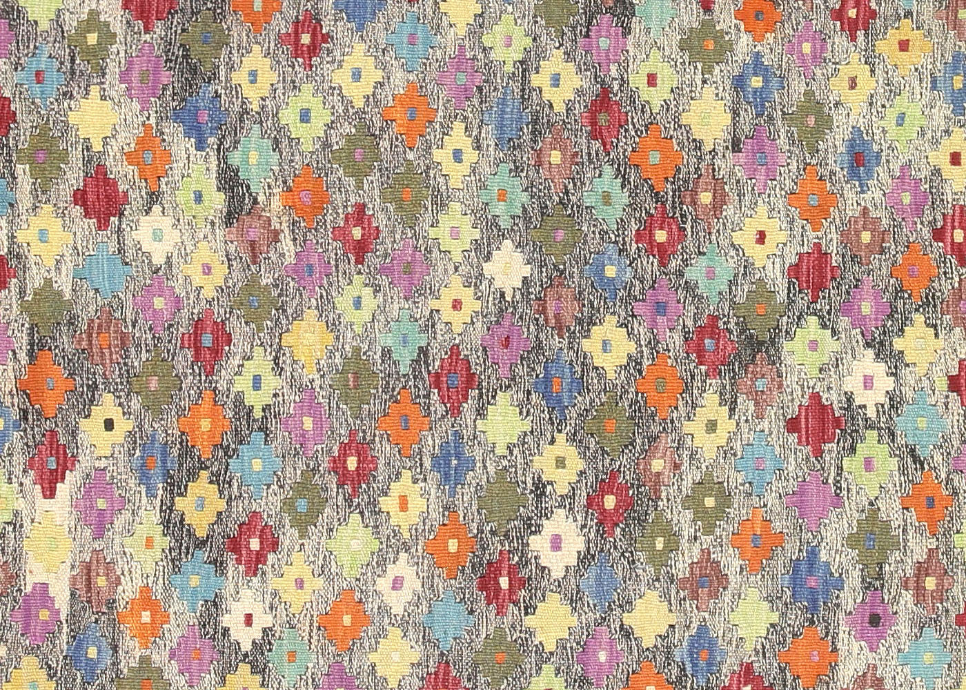 Vintage Afghan Maimana Kilim - 6'9" x 10' - 150603