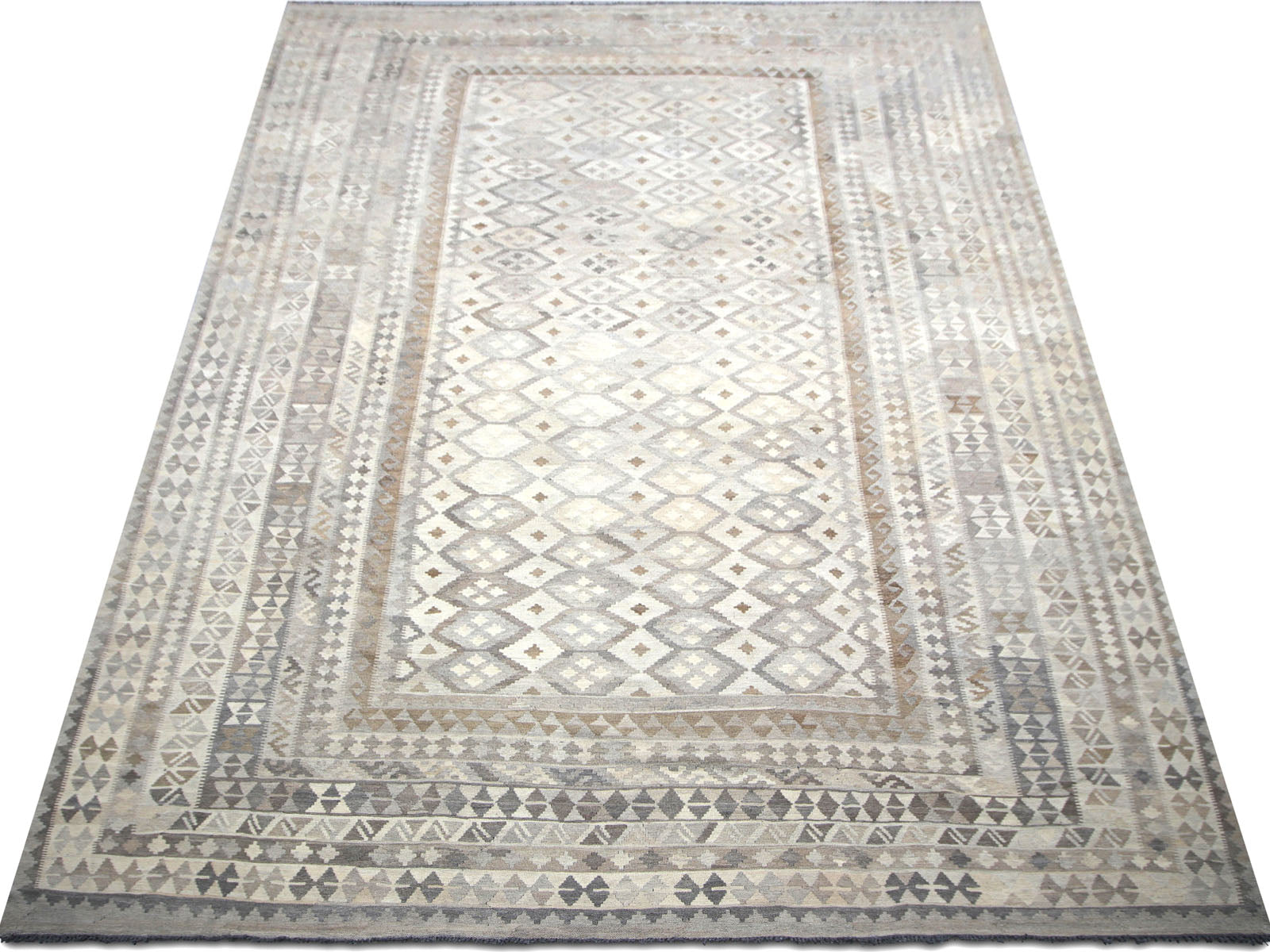 Vintage Afghan Maimana Kilim - 11'5" x 17'2" - 150640