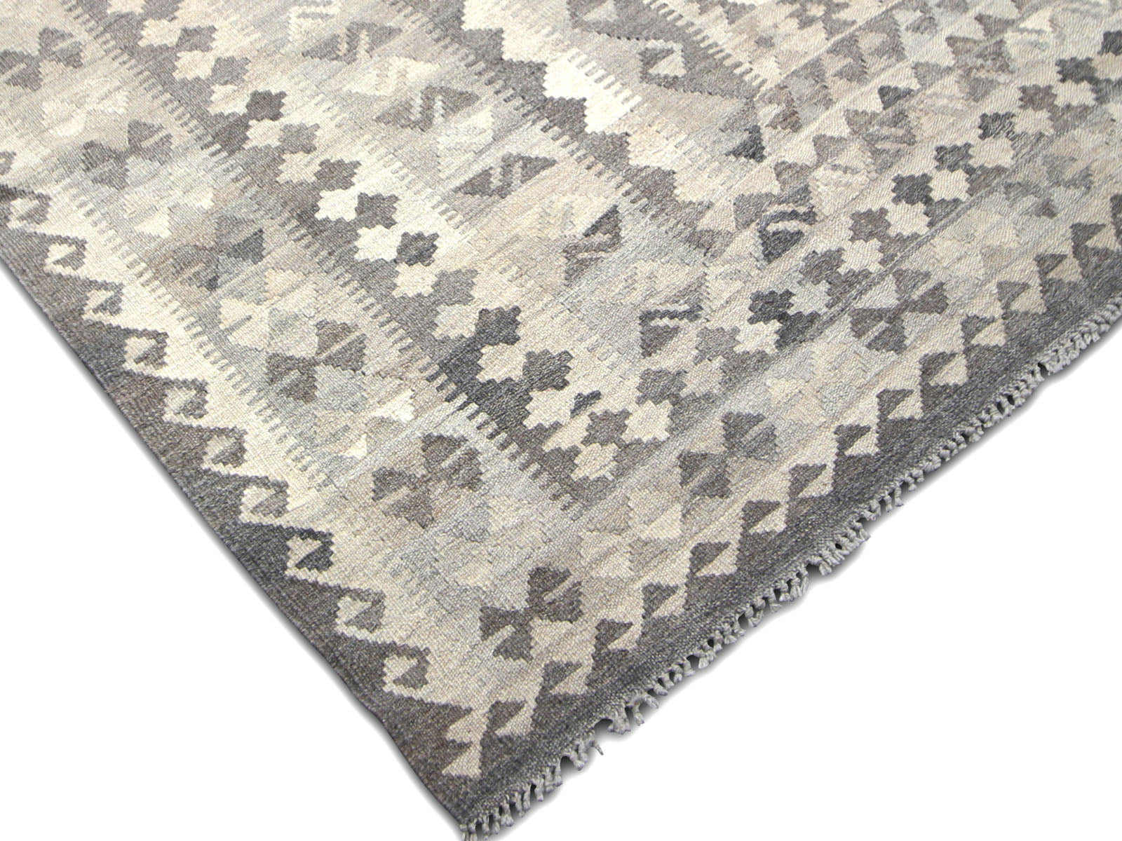 Vintage Afghan Maimana Kilim - 11'1" x 15'2"