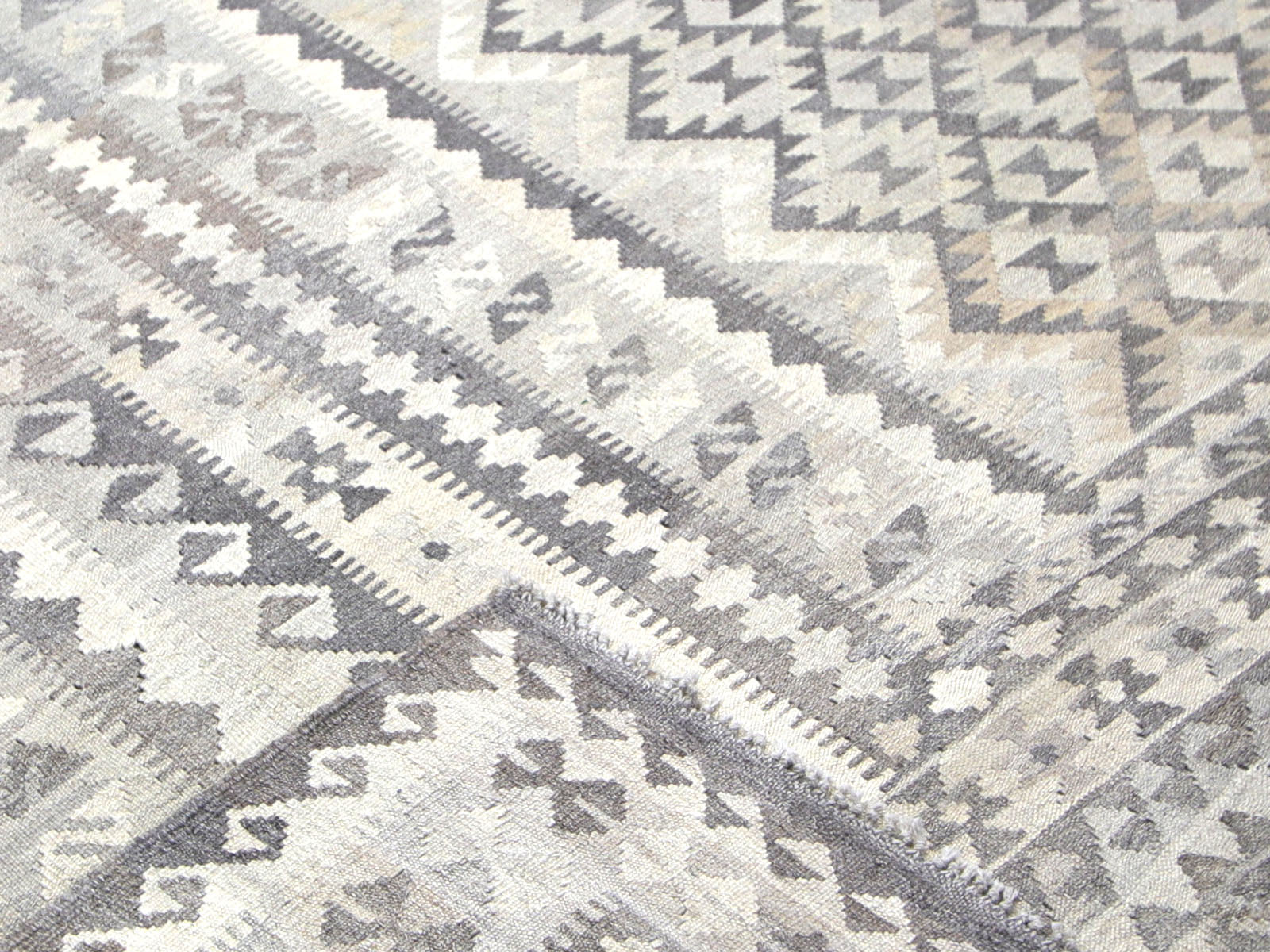 Vintage Afghan Maimana Kilim - 11'1" x 15'2"