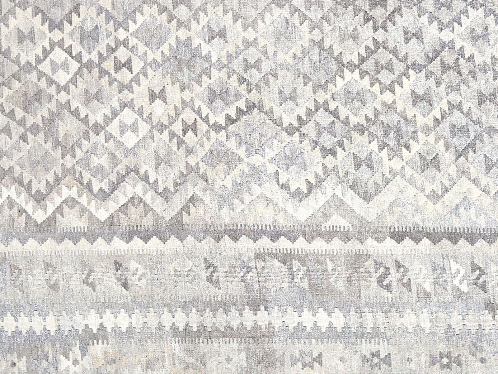 Vintage Afghan Maimana Kilim - 11'1" x 15'2"