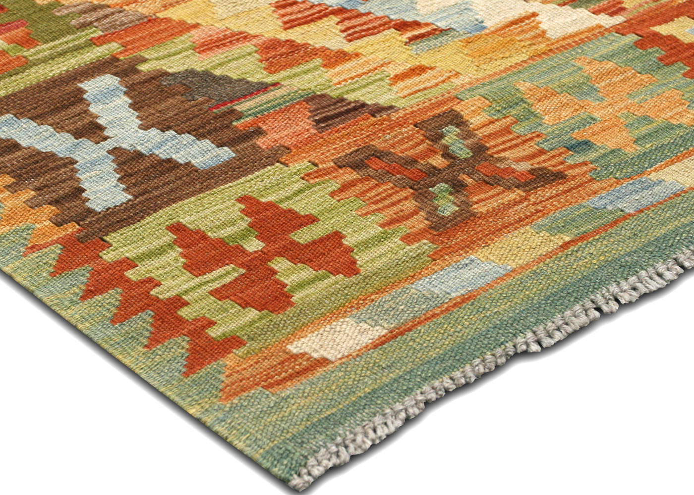 Vintage Afghan Maimana Kilim - 4'2" x 6'5" - 150644
