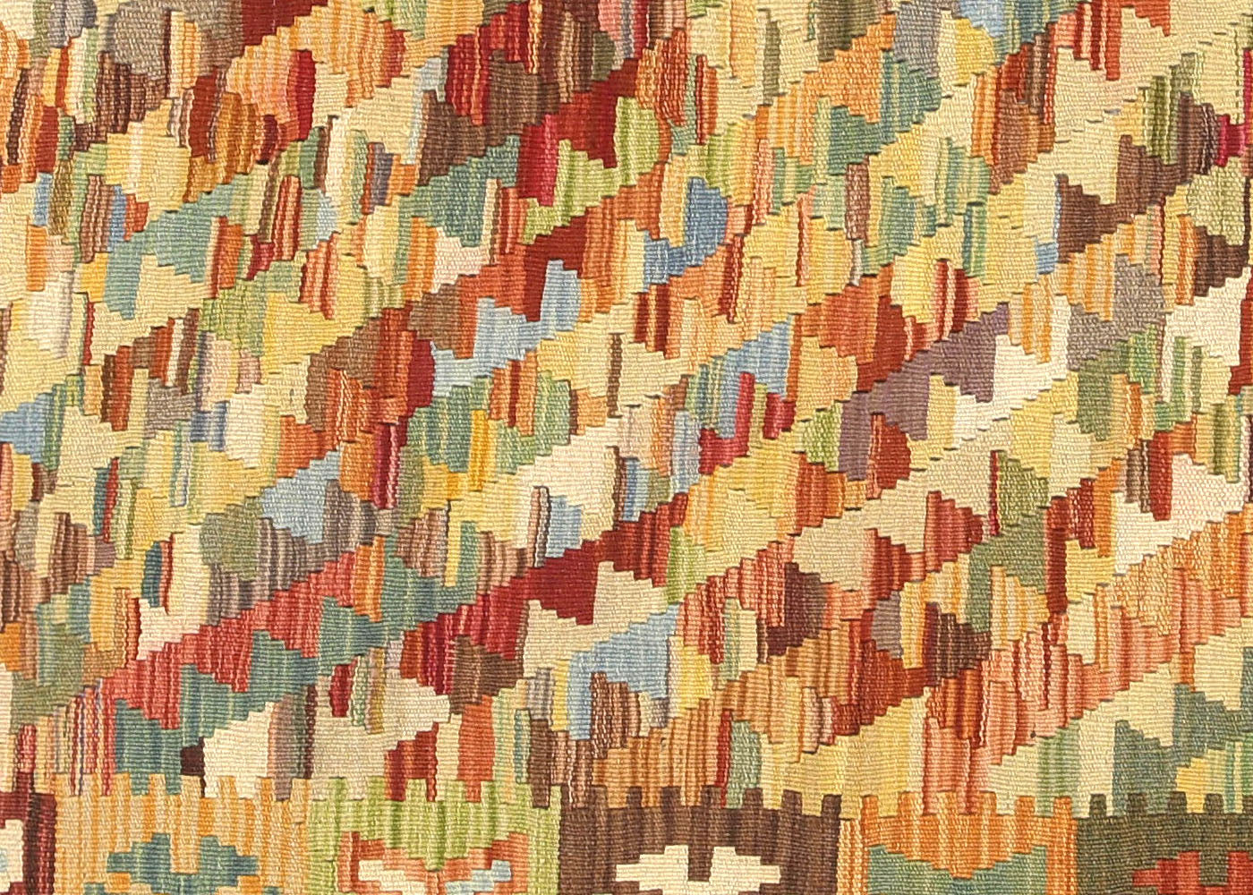 Vintage Afghan Maimana Kilim - 4'2" x 6'5" - 150644