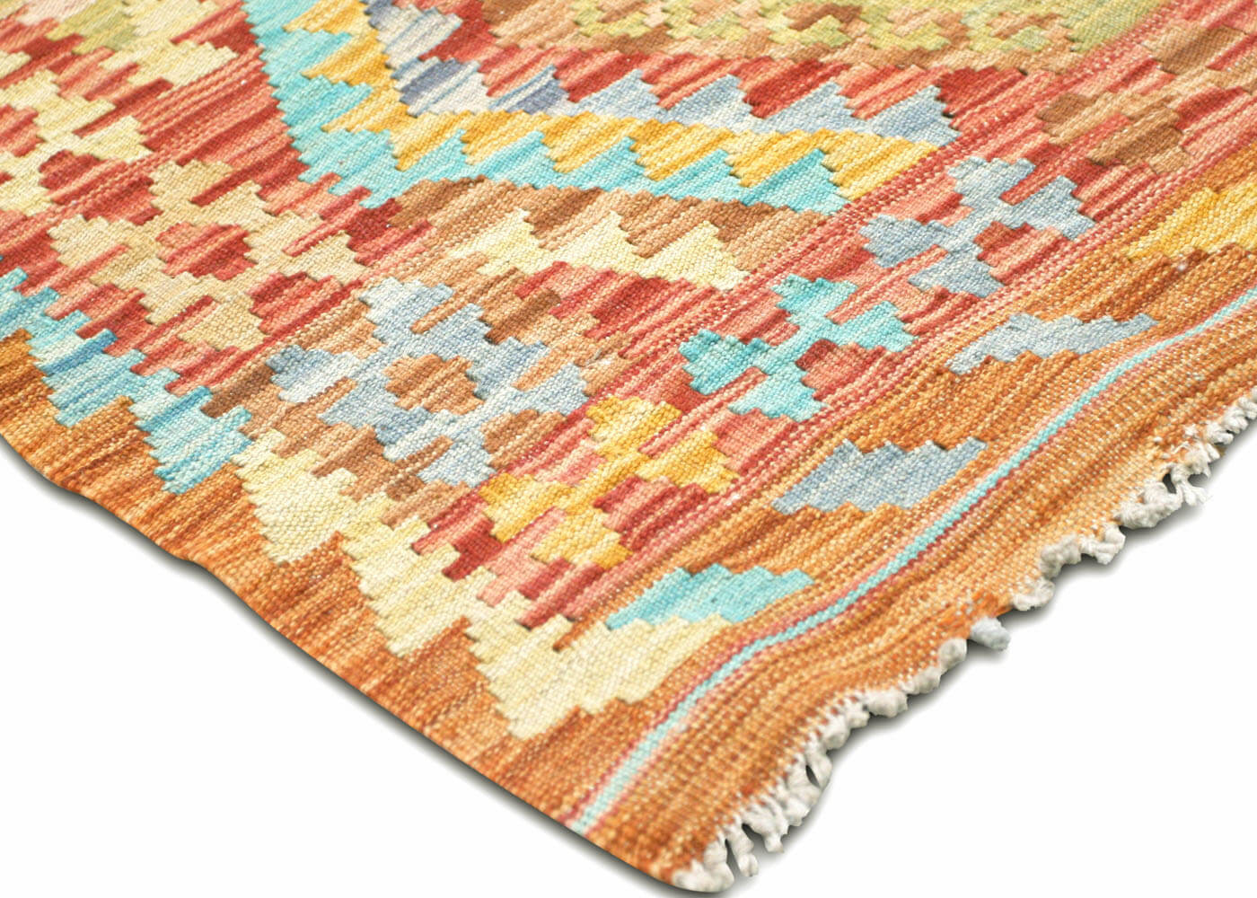 Vintage Afghan Maimana Kilim Runner - 2'8" x 9'5" - 150654