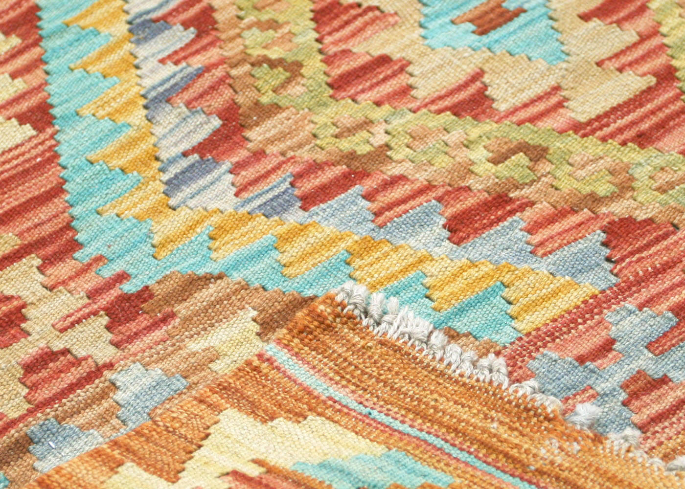 Vintage Afghan Maimana Kilim Runner - 2'8" x 9'5" - 150654