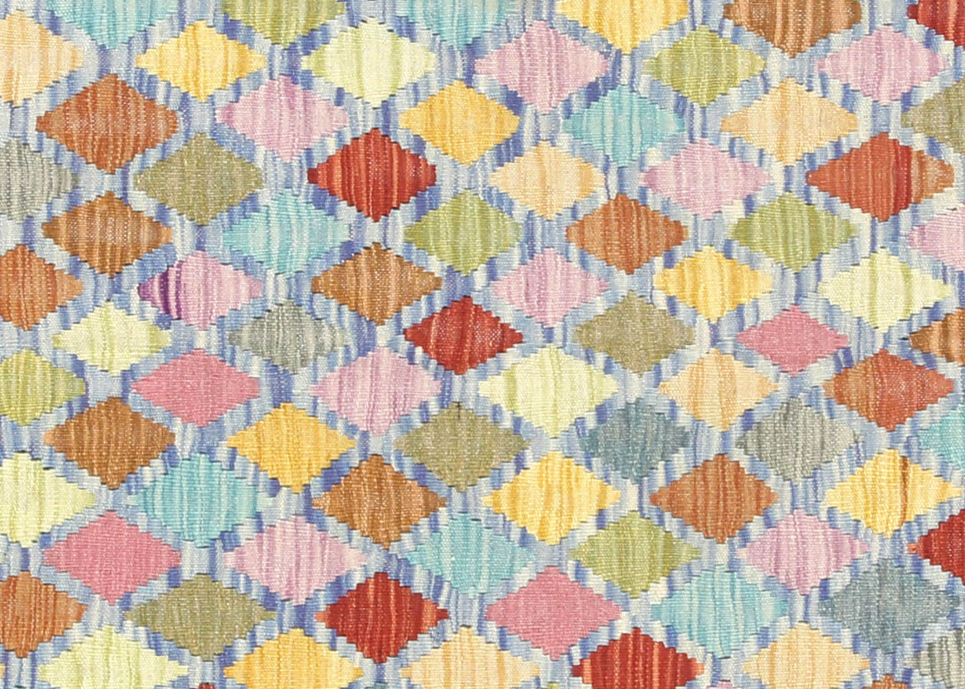 Vintage Afghan Maimana Kilim - 6'8" x 9'5" - 150674
