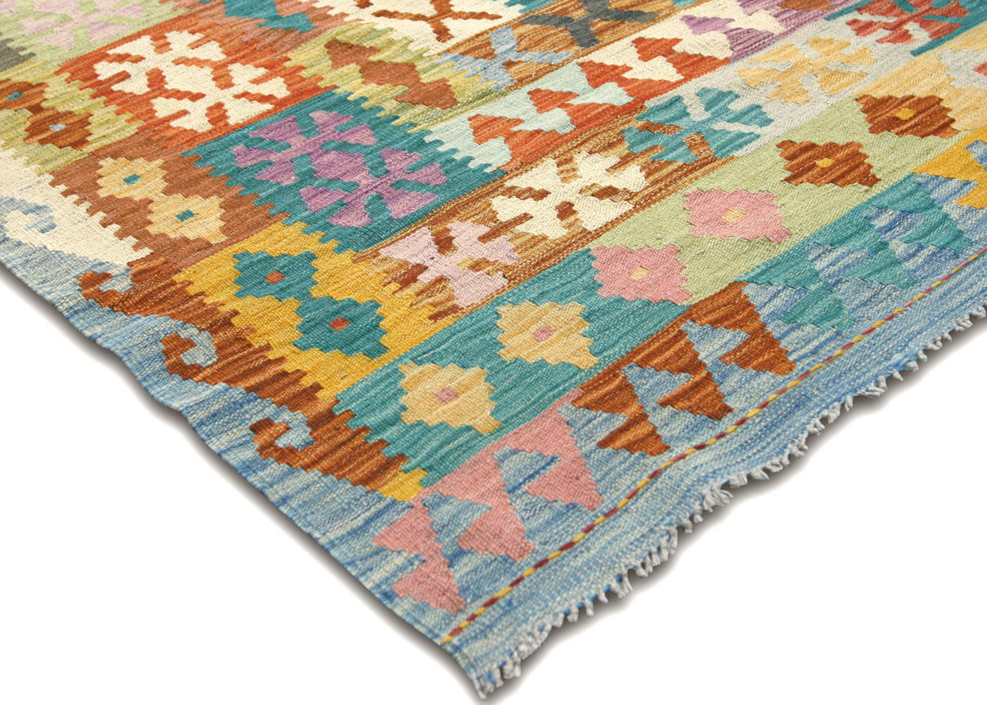 Vintage Afghan Maimana Kilim - 11'11" x 17'9" - 150710