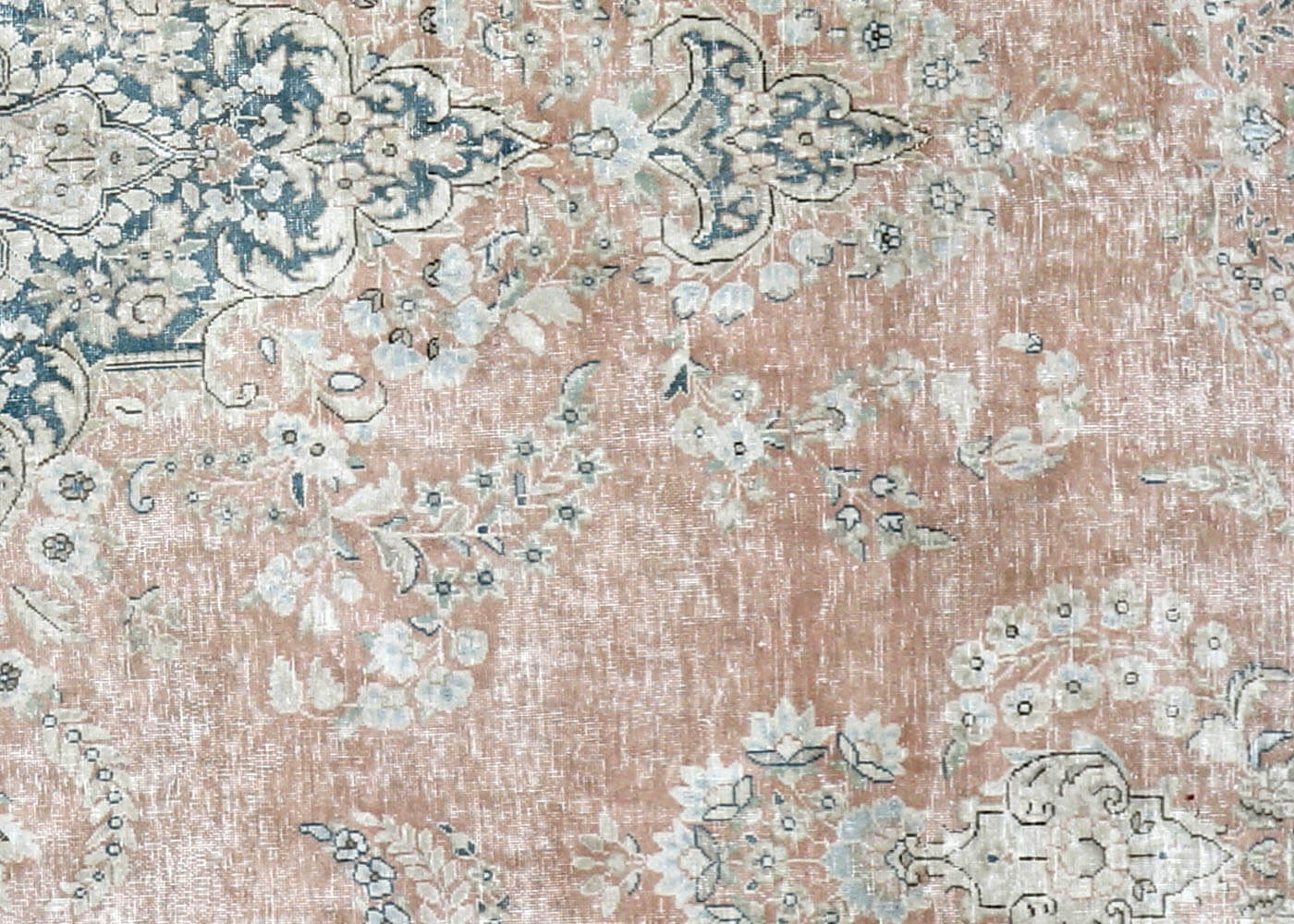 Vintage Persian Kerman Rug - 9'8" x 13'10" - 150714