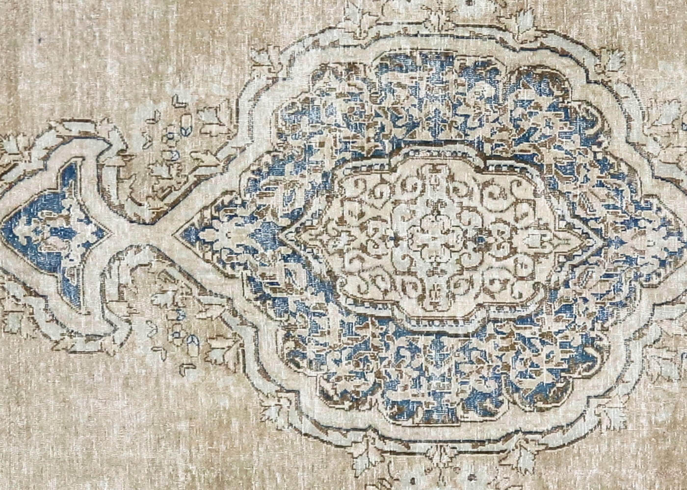 Vintage Persian Kerman Rug - 9'8" x 12'10" - 150729