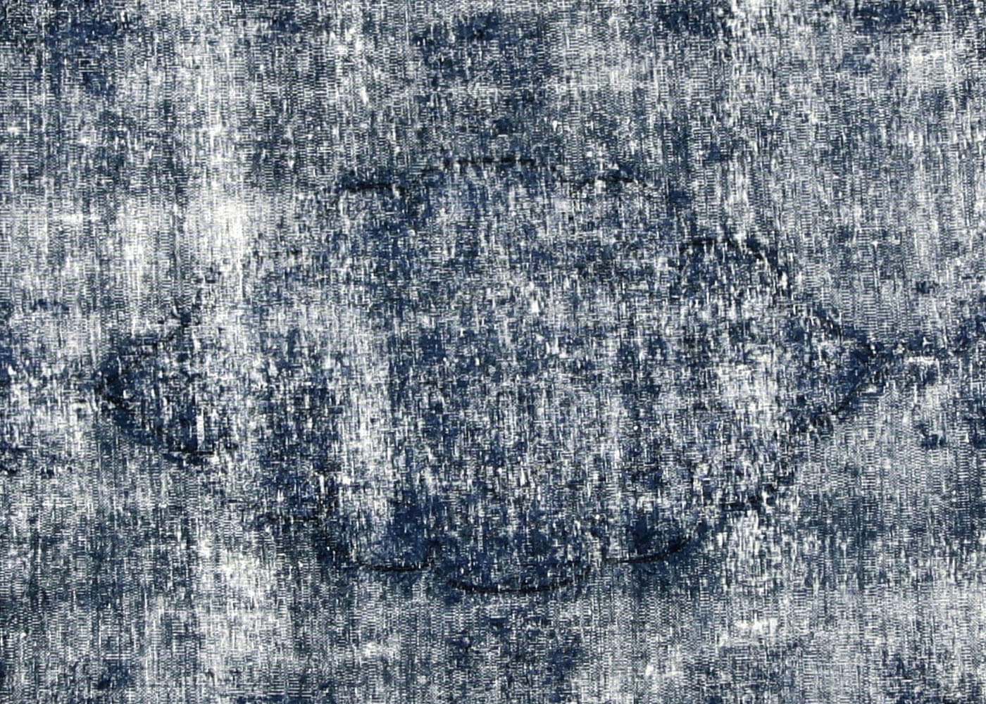 Vintage Persian Kerman Overdyed Rug - 9'9" x 16'8" - 150742