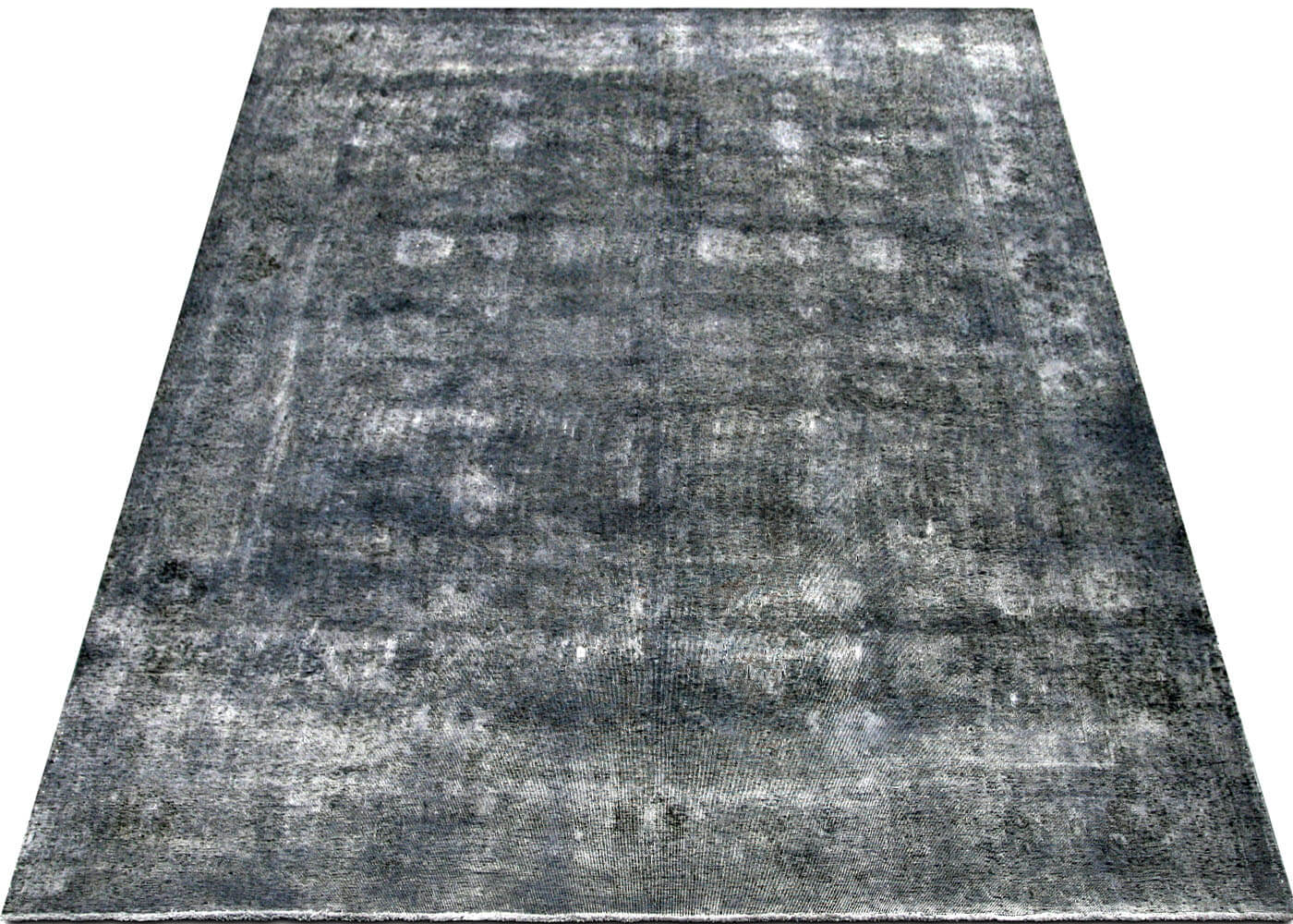Vintage Persian Tabriz Overdyed Rug - 10'9" x 12'5" - 150751