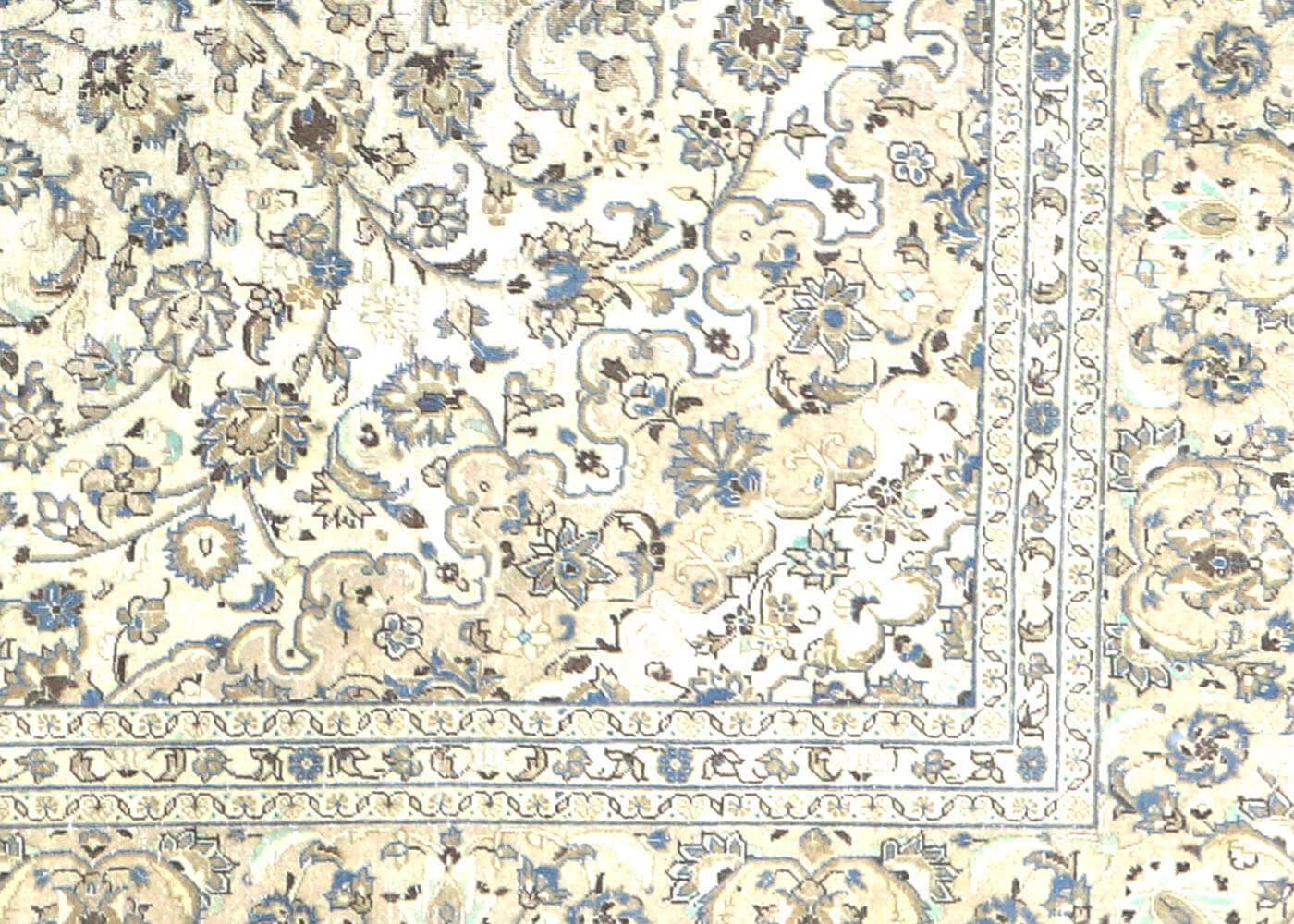 Vintage Persian Kerman Rug - 9'4" x 12'11" - 150786