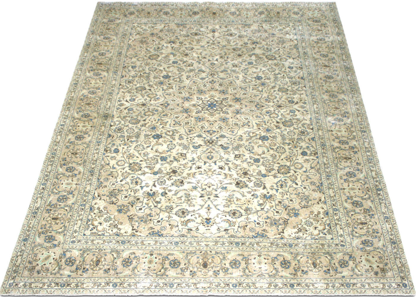 Vintage Persian Kerman Rug - 9'4" x 12'11" - 150786