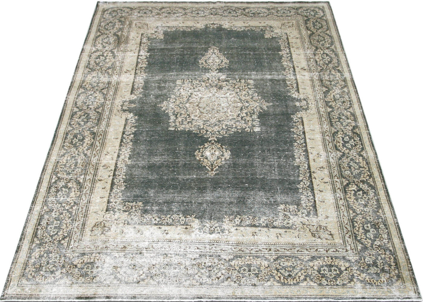 Vintage Persian Kerman Rug - 8' x 11'4" - 150789
