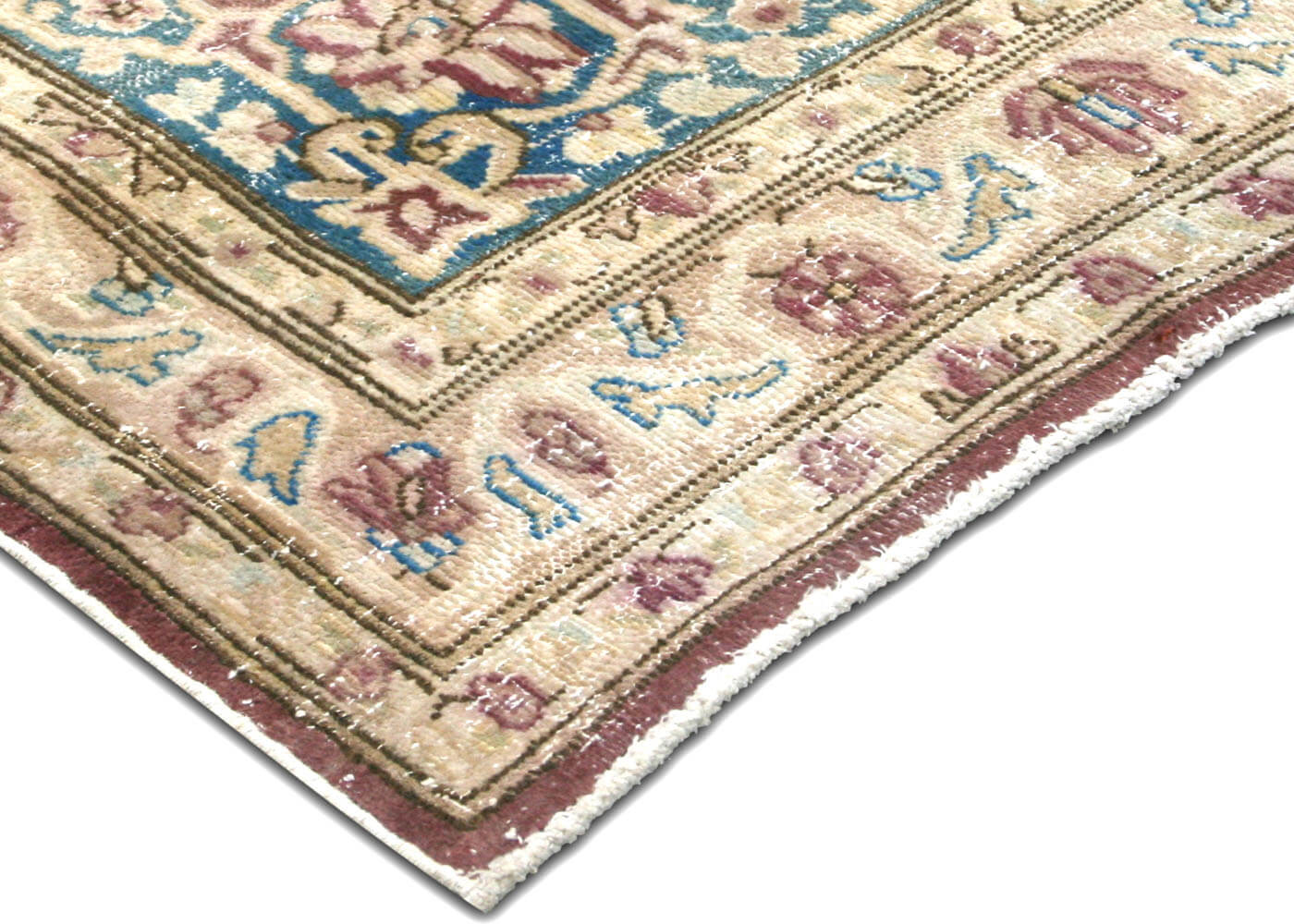 Vintage Persian Kerman Rug - 9'11" x 13' - 150795