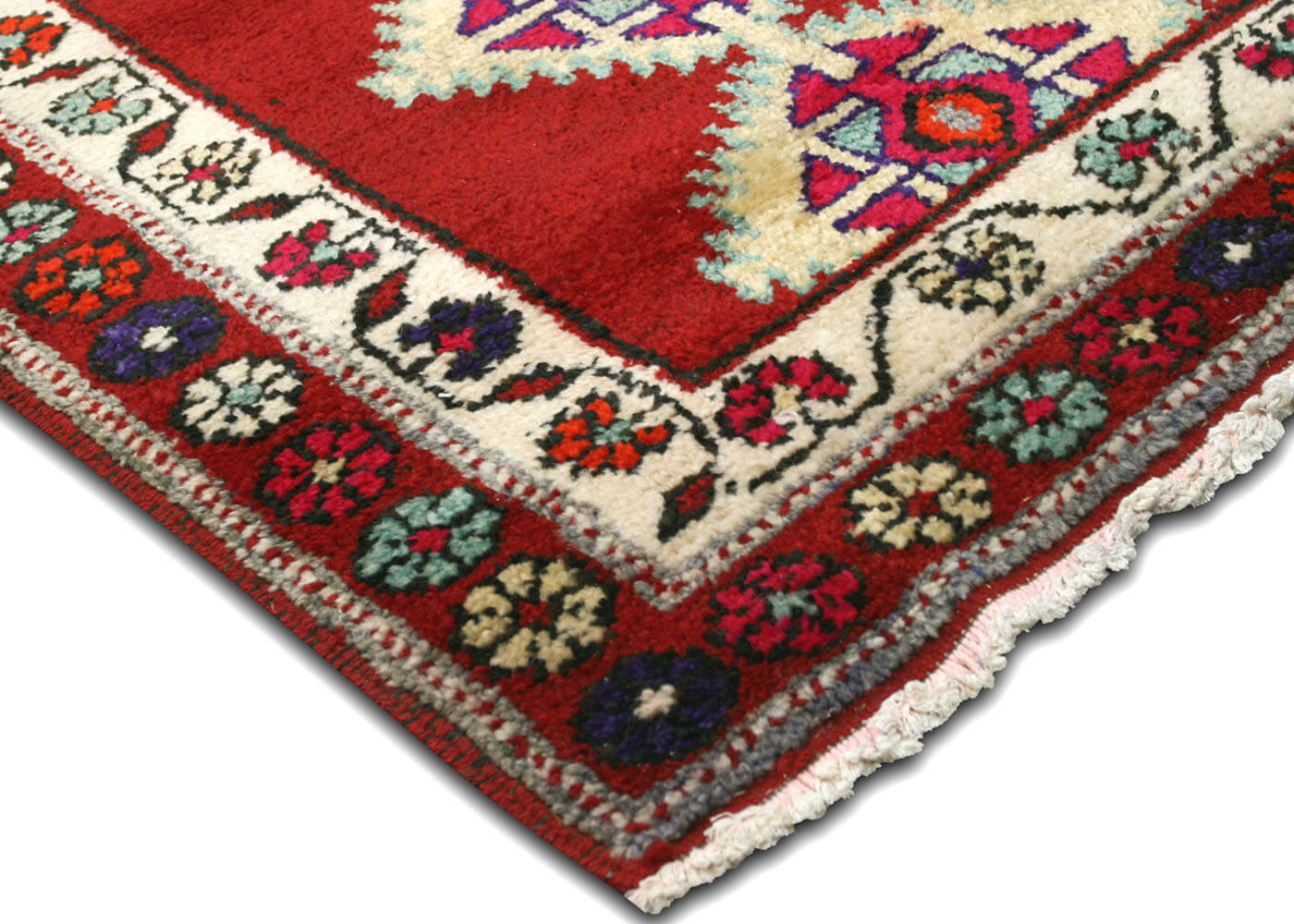 Vintage Turkish Oushak Runner - 3'3" x 13'6" - 150805