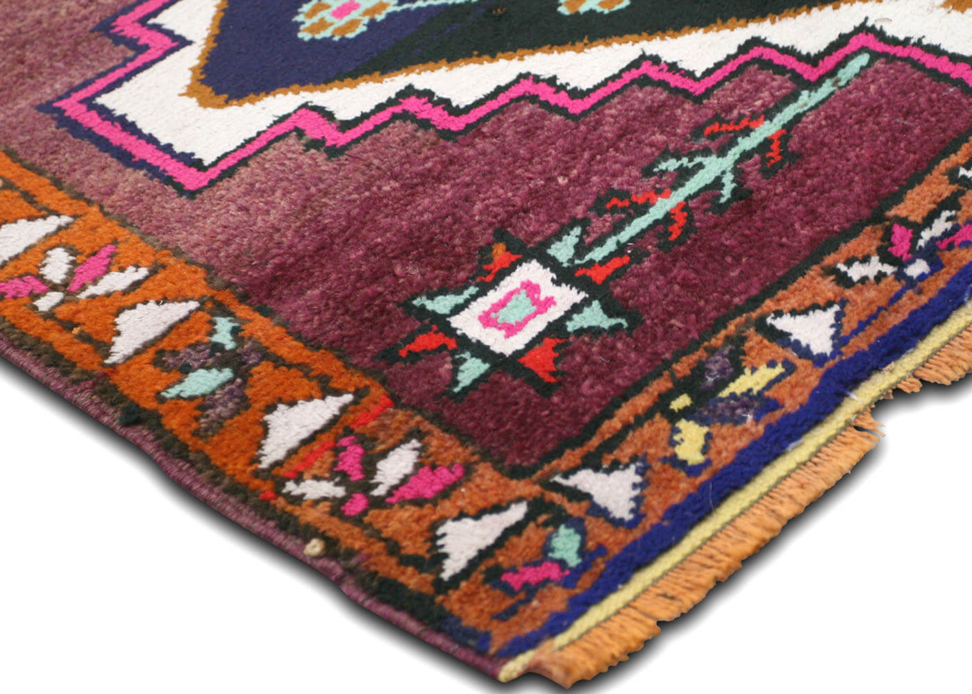 Vintage Turkish Oushak Runner - 3' x 11'7" - 150816