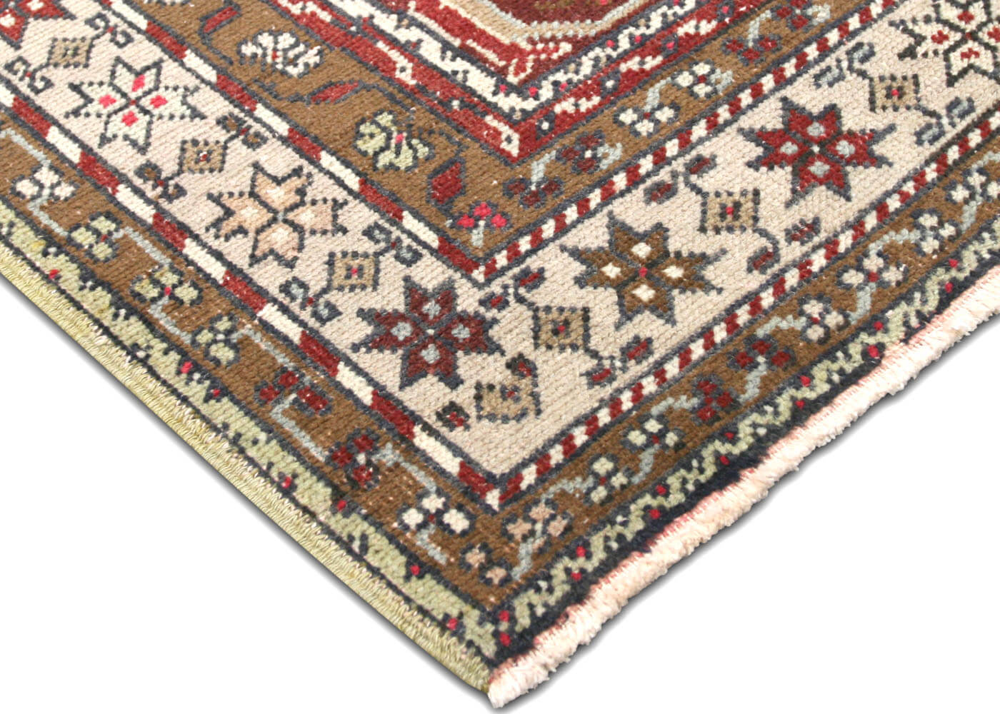 Vintage Turkish Oushak Rug - 3'2" x 6' - 150825