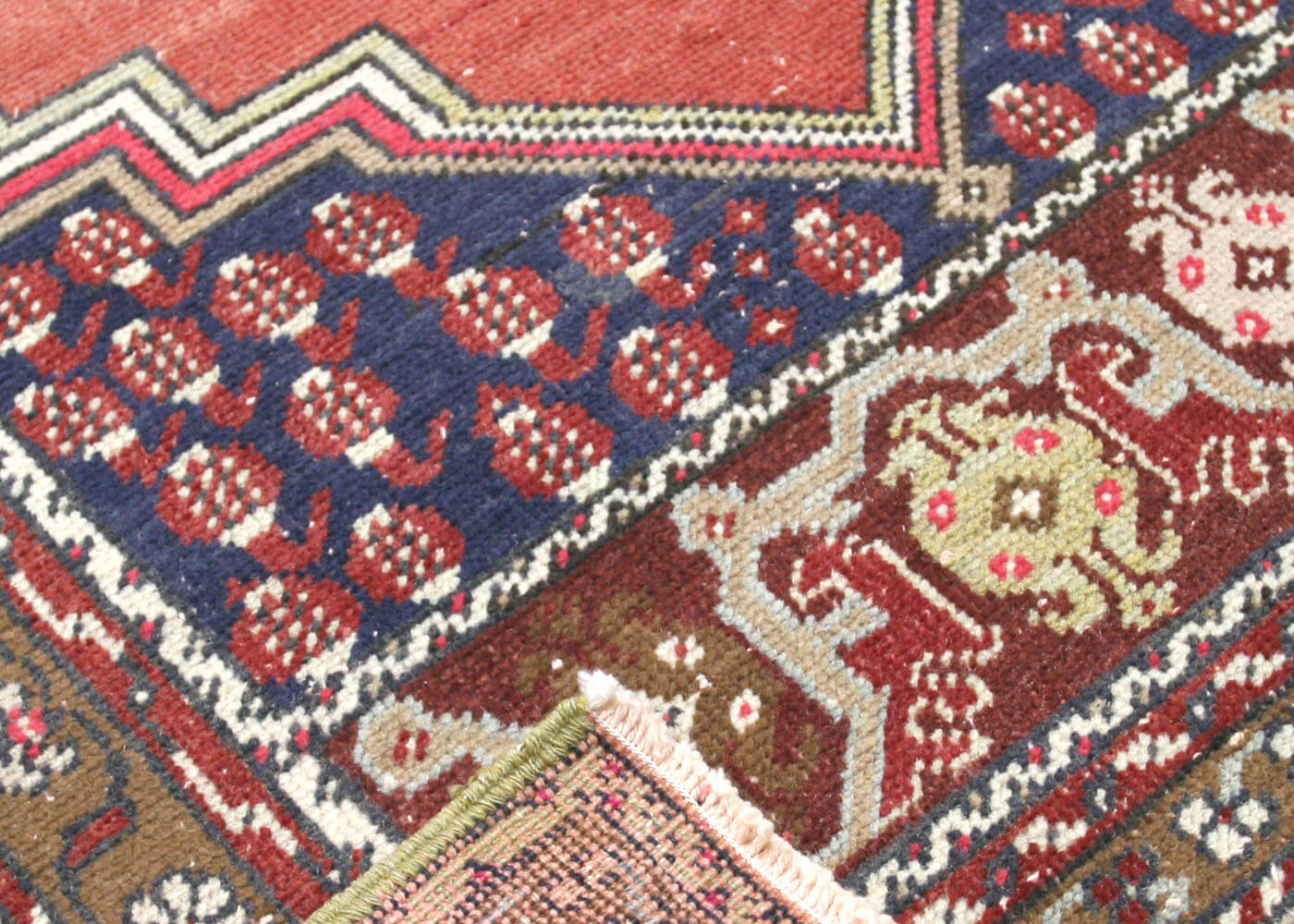 Vintage Turkish Oushak Rug - 3'2" x 6' - 150825