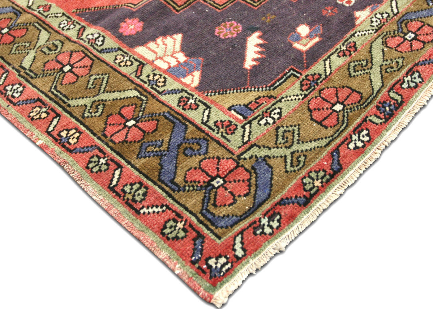 Vintage Turkish Oushak Rug - 5' x 11'1" - 150827