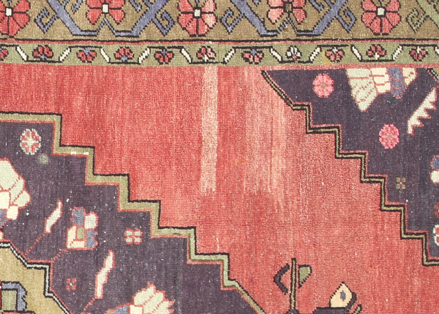 Vintage Turkish Oushak Rug - 5' x 11'1" - 150827