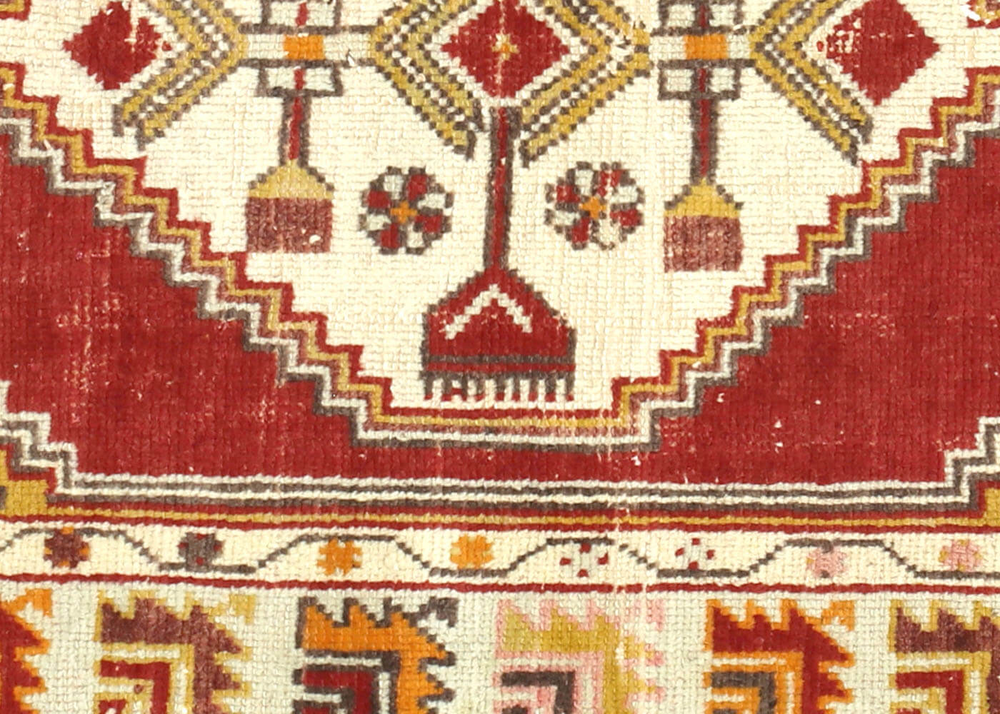 Vintage Turkish Oushak Rug - 2'6" x 4'11" - 150847