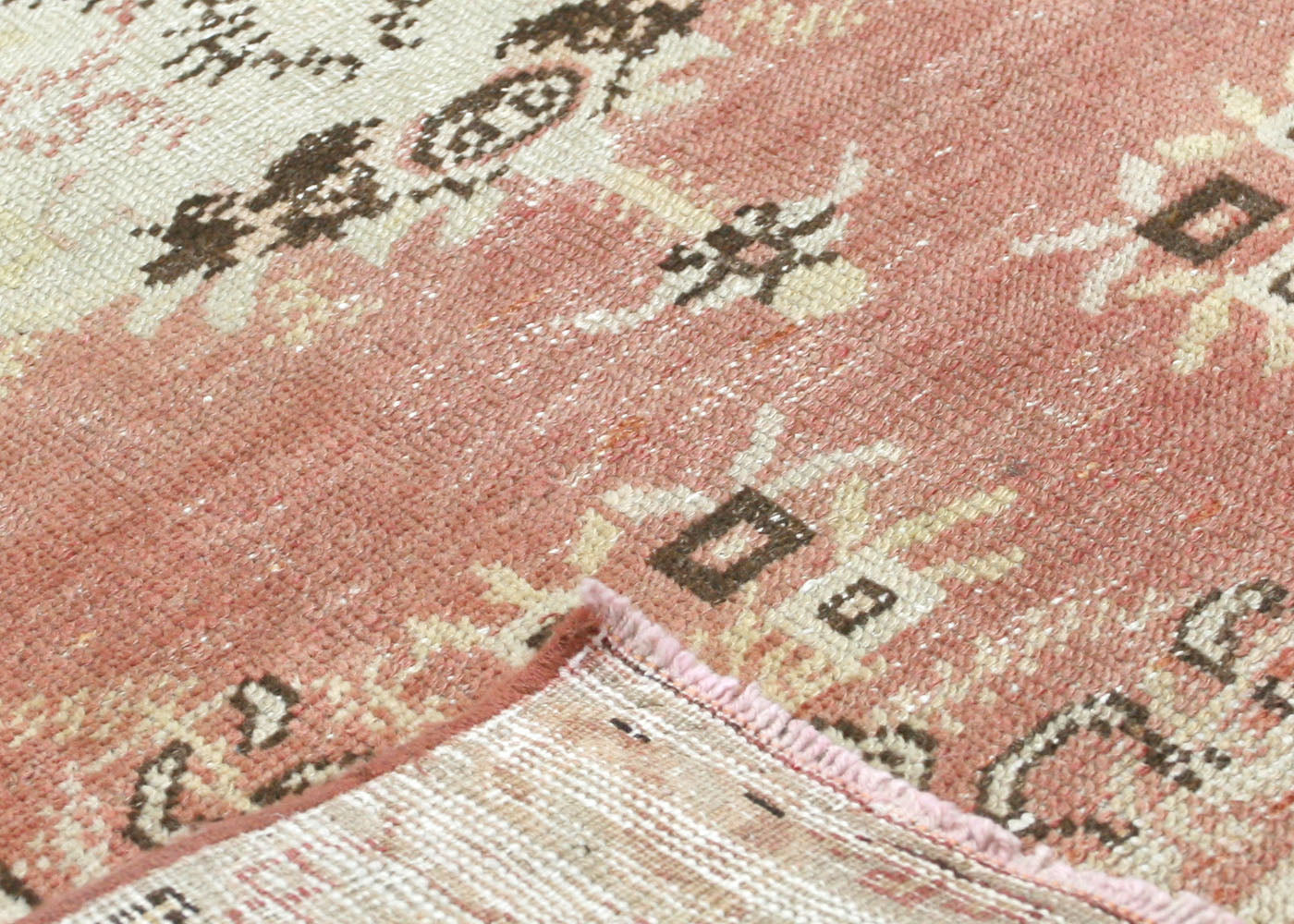 Vintage Turkish Oushak Runner - 2'9" x 9'10" - 150851