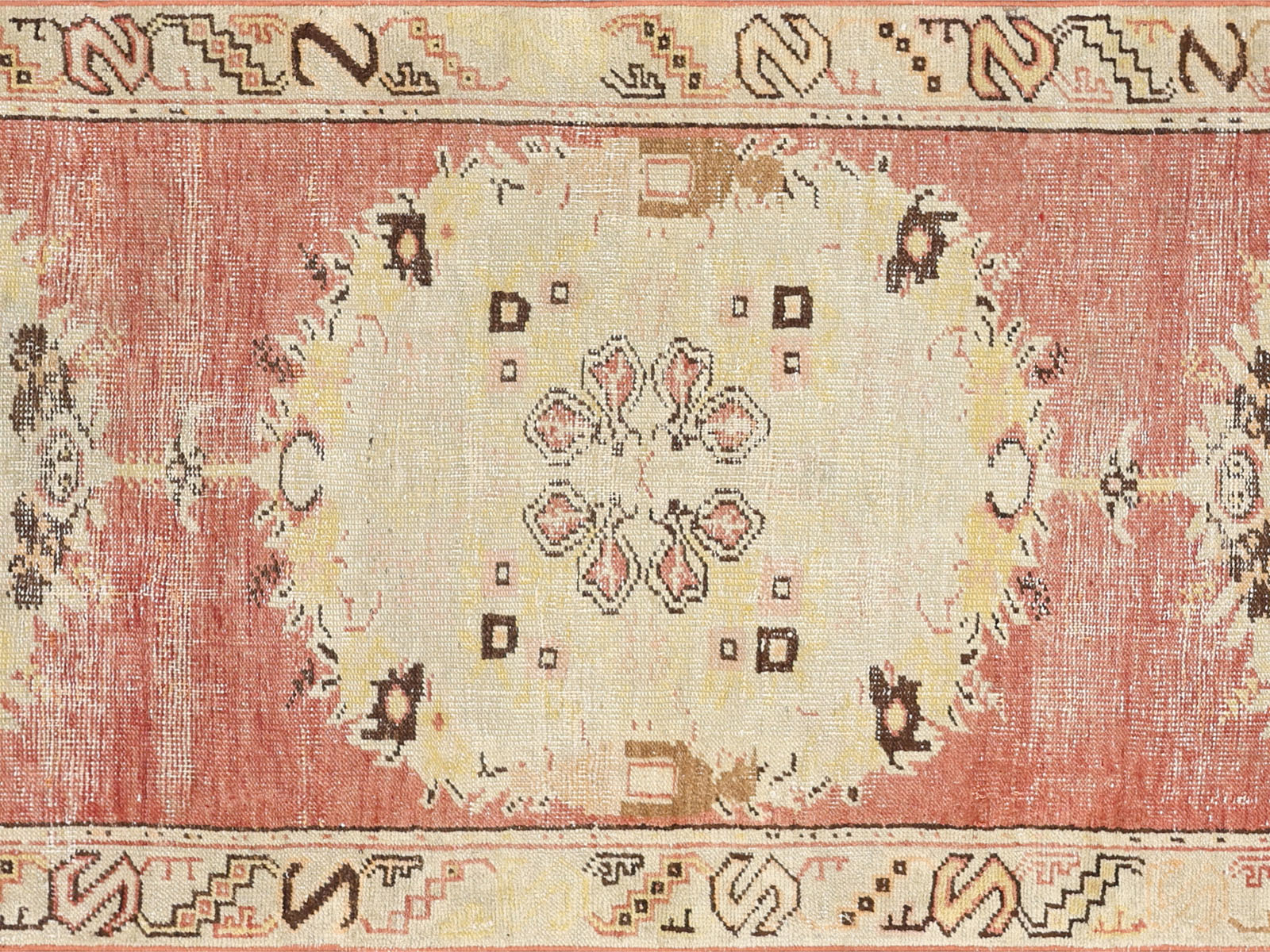 Vintage Turkish Oushak Runner - 2'9" x 9'10"