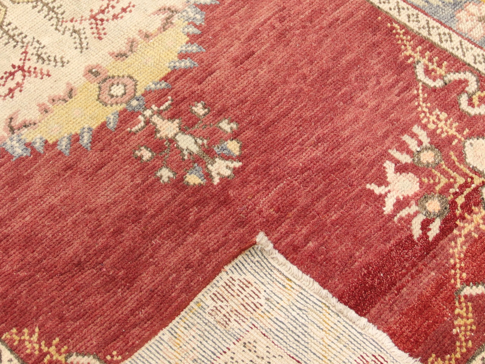 Vintage Turkish Oushak Runner - 3'2" x 12'7"