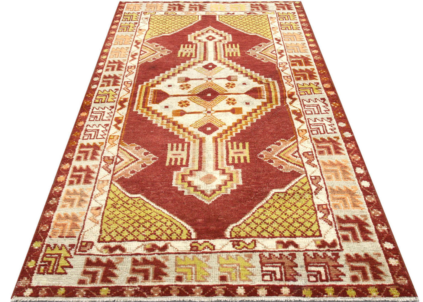 Vintage Turkish Oushak Rug - 2'7" x 5'3" - 150861
