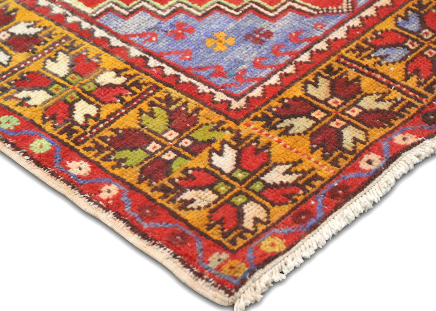 Vintage Turkish Oushak Runner - 2'11" x 10'1" - 150863