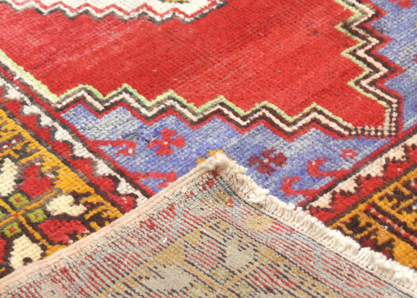 Vintage Turkish Oushak Runner - 2'11" x 10'1" - 150863