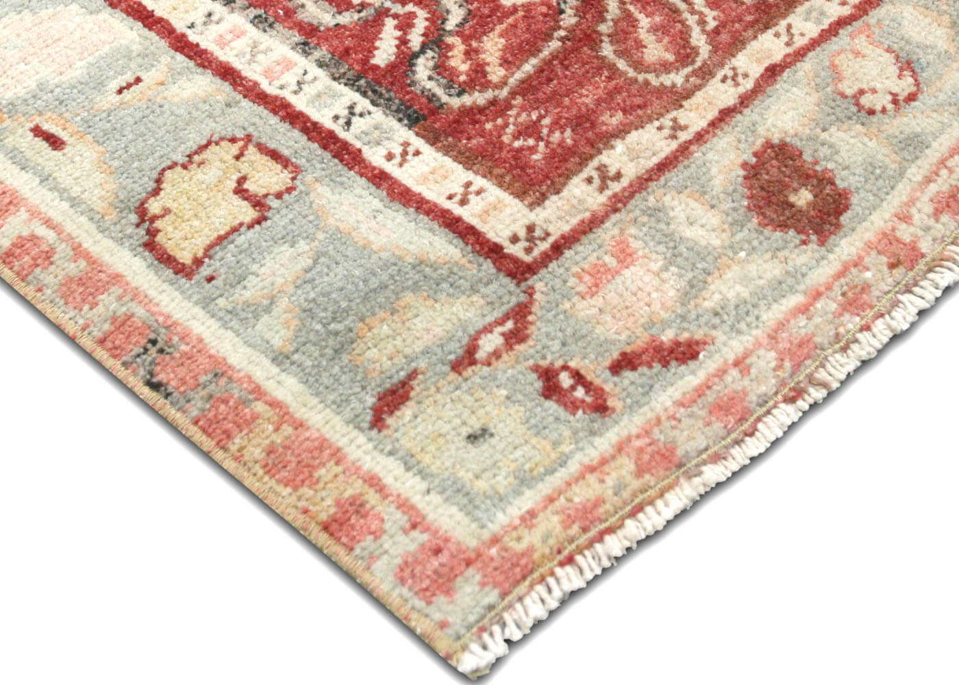 Vintage Turkish Oushak Rug - 3'3" x 6'2" - 150864