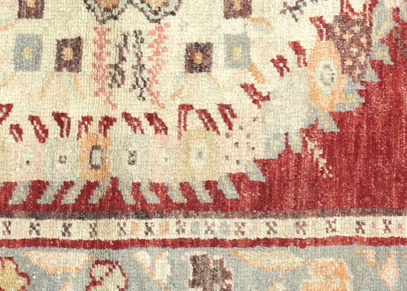 Vintage Turkish Oushak Rug - 3'3" x 6'2" - 150864
