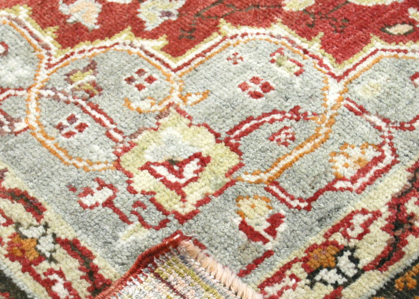 Vintage Turkish Oushak Rug - 4'5" x 8'6" - 150865
