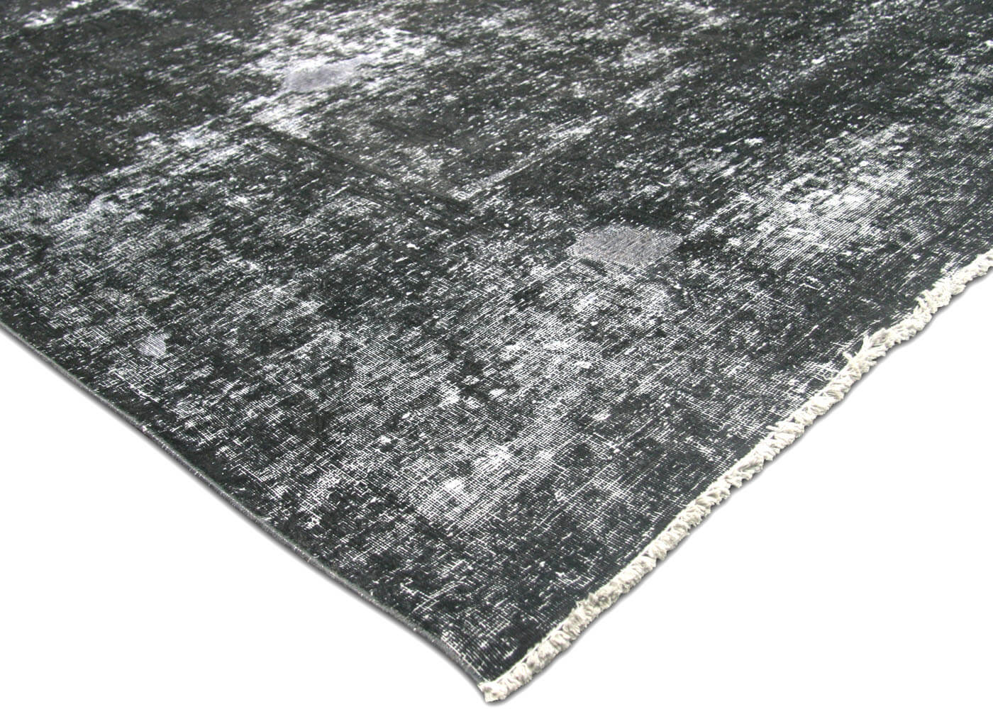 Vintage Persian Kerman Overdyed Rug - 9'7" x 14'1" - 150878
