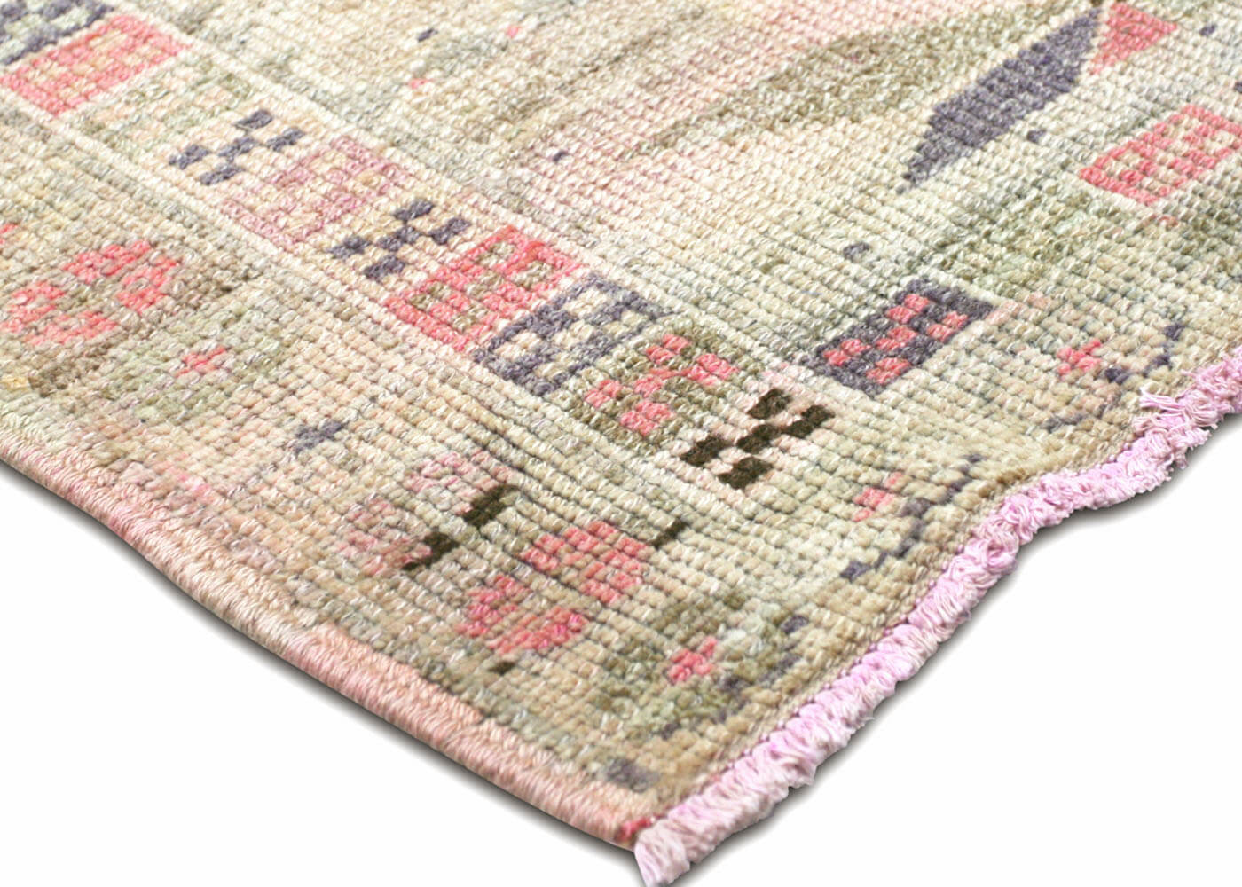 Vintage Turkish Oushak Runner - 2'10" x 11'6" - 150890